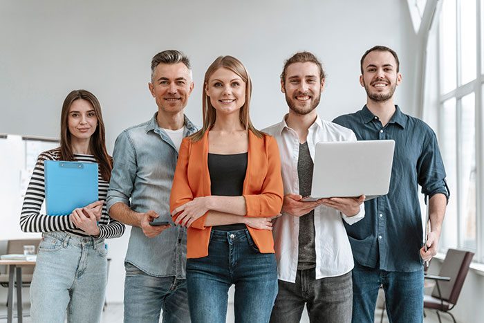 Le leadership de l'entreprise qui guide notre vision et nos projets